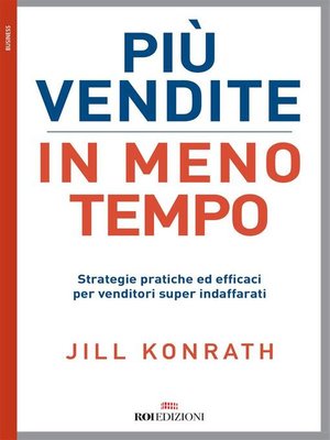cover image of Più vendite in meno tempo
